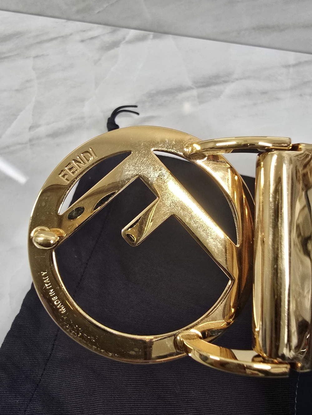 ‼️SOLD‼️Fendi Logo Belt - Reversible - Picture 4 of 6